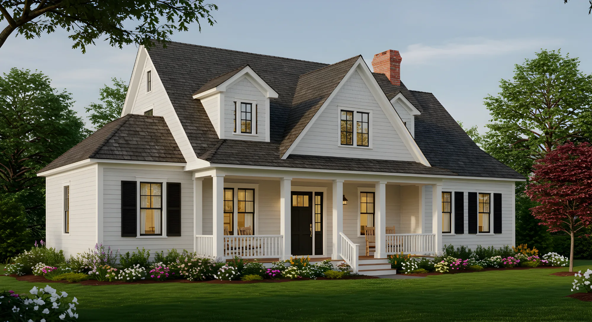 Exterior painting detail and trim work